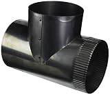 Norwesco 6in. Blue Stove Pipe Tee Joint 328081