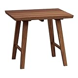 グラーツ 正方形テーブル コーナーテーブル テーブル 木製 タモ 幅60cm ブラウン -