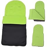 Footmuff / Cosy Toes Compatible with Maclaren Techno XT/ Quest / XLR / Volo Lime by For-Your-Little-