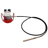 コンクリートバイブレーター Honda GX160付き エンジン ホンダ シャフト長さ約6m 高周波バイブレーター コンクリート振動機　フレキ 4ストロークエンジン コンクリート バイブレーター バイ