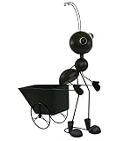 GT-5246B アイアンガーデンプロダクト（アリ） サイズ 52cm×17cm×H70cm(BARROW 29cm×15cm)【ガーデンインテリア】