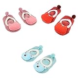 Perfk アンチスリップベビーソックス　アンクル　2-4歳の子供　　ソフトタッチの靴下