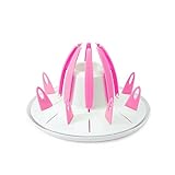 Metonneロータス赤ちゃんの哺乳瓶乾燥ラックボトルのカップは、フラット折りたたみ Metonne Lotus Baby feeding Bottle Drying Rack Bottles Cup