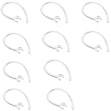 Baosity イヤーフック Bluetoothイヤホン用 10個入り 交換 多サイズ 耳掛け ループ 交換用 実用 便利, クリア, 5.6mm