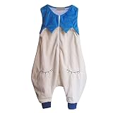 Xinvision ベビー寝袋 子供用品 ベビー用品 通気性抜群 フランネル 寝冷え防止 産祝い