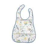 ampersand(アンパサンド) アニマルサーカス柄NEW食事用エプロン　サックス　95cm ベビー服