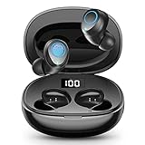 「2022革新＆軽量&LEDディスプレイ残量表示」HLIFE Bluetooth イヤホン ワイヤレス イヤホン Bluetooth 5.1