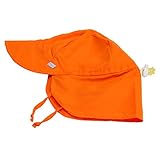 [ アイプレイ ] 帽子 サンウェア フラップ付キャップ Mサイズ オレンジ 737101 べビー 赤ちゃん Iplay [並行輸入品]