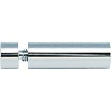 TRUSCO(トラスコ) ポイントビス用サインナット平丸 Φ10-30 クローム1個入 SN-AA061