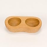 木製 離乳食に 手のひら皿