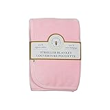Burt's Bees Baby - Velour Stroller Blanket, 100% Organic Cotton (Blossom)