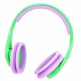 ∞ Infinity-style ベビー用 イヤーキャップ お風呂 沐浴 安心 耳に水が入らない 耳の炎症予防 対象 1か月から12か月 (みどり×むらさき)