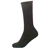 ブレスサーモ レギュラー丈 ソックス グレー 22～24cm 靴下 三冨D