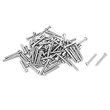 六角ソケットネジ，SODIAL(R) M3x25ミリメートルステンレス鋼製ボタンヘッドソケットボルト機械ネジ100個