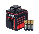 AdirPro 790-38 Cube 2-360 Self Levelling Cross Line Laser Level - Basic Edition (Includes: Batteries