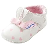 yalasga 0 – 18ヶ月ベビーガールズウサギ耳最初Walkers子供靴 6~12 Month マルチカラー Yalasga g6