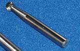 ATD Tools 8166 Carbide Burr, Cylinder Ball 0.25 In. Diameter