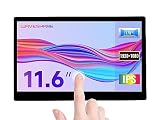 waveshare 11.6インチ 静電容量式タッチLCDスクリーン Raspberry Pi4B/3B+/3A+/2B/B+/A+/Zero/Zero W/WH/Zero 2W CM3+/4 1920×1080解像度HDMI IPS対応 Jetson Nano/Windows対応