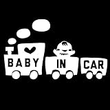 Baby in car　ベイビーインカーステッカー/列車デザイン　BIC-MDRW