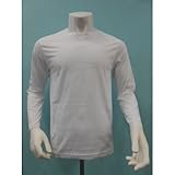 長袖丸首Tシャツ 13-650 ホワイト M