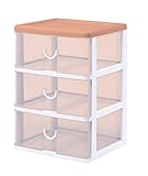 サンコープラスチック 衣類収納3段 エルピス 幅50×奥44.1×高69.3cm ソフトオレンジ