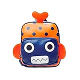 【ロボット バックパック】キッズ リュックサック レッド (ネイビー)