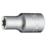 トネ(TONE) E型トルクスソケット 2TX-E06 差込角6.35mm(1/4") E06