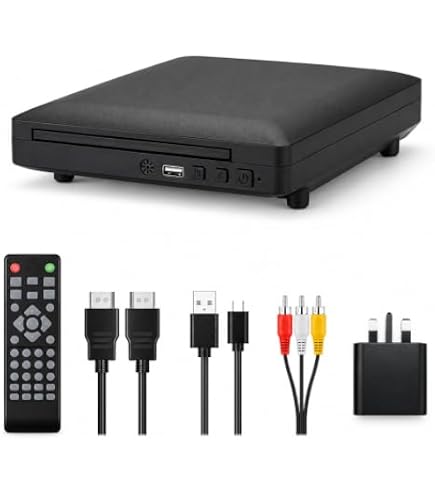 Amazon | XciNe ブルーレイプレーヤー ミニHD プレーヤー ミニHD DVD