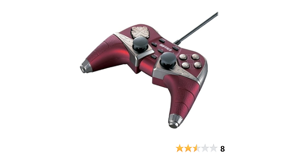 Amazon Co Jp Ibuffalo Usbゲームパッド 12ボタン デビルメイクライ公認 レッド Bsgpcp1202rd パソコン 周辺機器