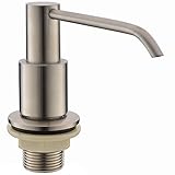 Ufaucet 12 Oz Built In Deck Mount Under Sink Counter Stainless Steel Brushed Nickel Pump Kitchen Sin