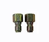 Shark Pressure Washers 89222310 Female Coupler Plug, 3/8-Inch, 2-Pack [並行輸入品]