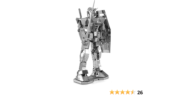 Amazon Fascinations Iconx Rx 78 2 ガンダム3dメタルモデルキット プラモデル 通販