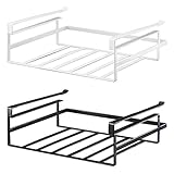 戸棚下収納ラック タワーL(ブラック)