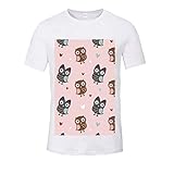 LUNLUN 半袖 Tシャツ シャツ 丸首 デザインシャツ キッズ100サイズ おしゃれ 可愛い かっこいい