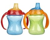 Munchkin Mighty Grip Trainer Cup 2-Pack, 8 Ounce - Blue/Green by Munchkin [並行輸入品]