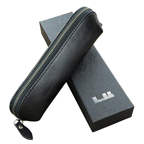 waramimi leather pen case YKK chuck use pencil case Men's cos 58881