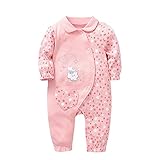 Amazingベーシック　ベビー服　カバーオール　長袖　ロンパース　新生児　星　月　男女兼用　春秋冬　9-12ヶ月