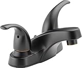 Peerless p299628lf-ob-m Choice、2ハンドルセンターセット洗面所蛇口、オイルブロンズ