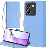 Xiaomi POCO M7 Pro 5G ケース 手帳型 シャオミ ストラップケース POCOM7Pro5G 通用 XiaomiPOCOM7Pro 5G SIMフリー POCO M7pro5G カバー 手帳カバー 適用 Cobeimisr case マグネット 携帯カバー ストラップ ストラップ付きケース スマホケース ブルー