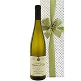 【増税直前セール中！】お祝い 結婚祝い 結婚記念日 誕生日【ワインのギフト】ドイツ産 白ワイン 辛口 ヴァイングート・フックス「リースリング・トロッケン」750ml 箱入り ラッピング付き【ギフト】贈答用 贈り物 プレゼント