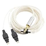 Youkamoo ヘッドホン交換用オーディオアップグレードケーブル ゼンハイザー HD650、HD600、HD580、HD660S、HD660S2、HD58X、Massdrop HD6XXヘッドフォン、4.4mmバランスヘッドホンケーブル、10フィート