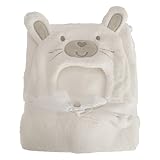 (スナグル・ベビー) Snuggle Baby 赤ちゃん・ベビー用 ウサギ ブランケット 毛布 おくるみ (ワンサイズ) (バニーホワイト)