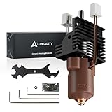 Creality K1シリーズ用 セラミックヒーティングブロックキット（新型） バックル付端子 高熱伝導 ハイフロー印刷対応 耐熱300℃ K1/K1 Max/K1C/K1SE互換 簡単取付 交換用ヒートブロック