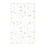 un doudou お昼寝布団 敷き布団 北欧アニマル 綿100% 固わたタイプ 保育園 お昼寝敷布団 1206-SK C-140
