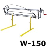 【大型配送】シート巻取機 W-150 (ハンドル駆動式) みのる産業 シバD