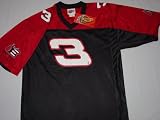 Dale Earnhardt # 3 NASCARブラック/レッドフットボールジャージーWinner 's Circle
