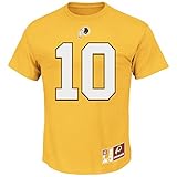 Robert Griffin Iii rg3 # 10ワシントンレッドスキンズNFLメンズeligible Receiver II Tシャツ – ゴールド L