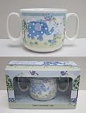 Little Bird and EllieブルーツインHandled Cup By Cavania
