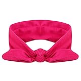 Domybestベビーヘアバンド カチューシャ キッズ リボン 蝶結び 新生児 赤ちゃん 髪飾り ヘアアクセサリー 出産祝い 内祝い お宮参り 誕生日 100日記念 こどもの日 記念撮影 初節句に 1