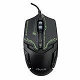 Dragonwar Ele-G10 Aries Blue Sensor Gaming Mouse With Macro Function Black [並行輸入品]
